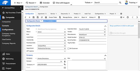 ConnectWise Integration with Your Firebox