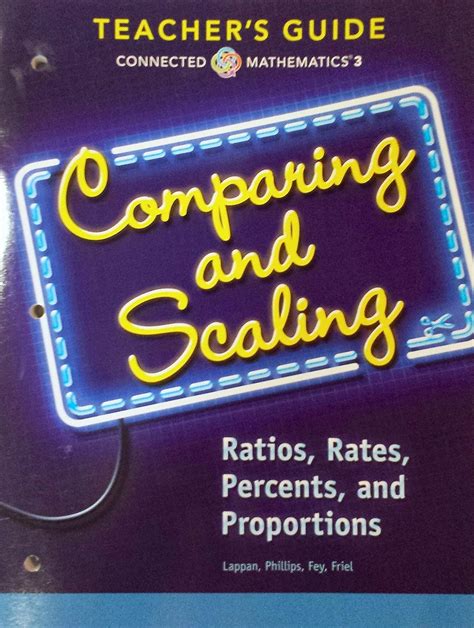 Connected math comparing and scaling teachers guide. - Briggs and stratton repair manual 326437.