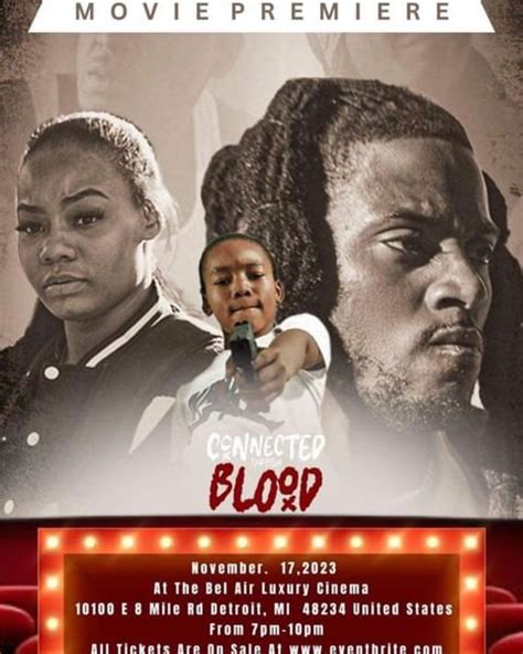 Connected through blood movie. Connected Through Blood. 2023 TVMA romance drama. A college student battling childhood trauma and other personal struggles will stop at nothing to get the life that her and her brother deserve. Streaming on Roku. Makeiva Albritten, James Perkins, Treagen Kier Directed by: Kamal Smith. 