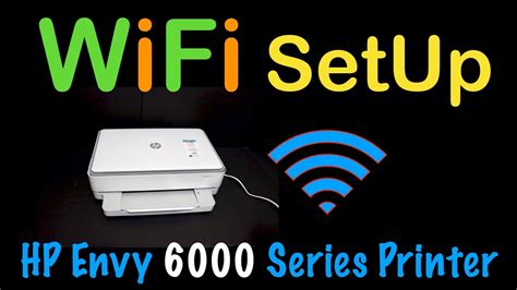 Connecting hp envy 6000 to wifi. Ever since I have a fiber connection in my home, with new router, my printer will not connect to the wifi. The router has the same name and password, other devices … 