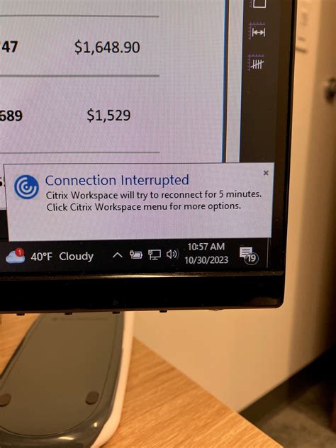 Connection Interrupted Citrix Workspace App - Receiver …