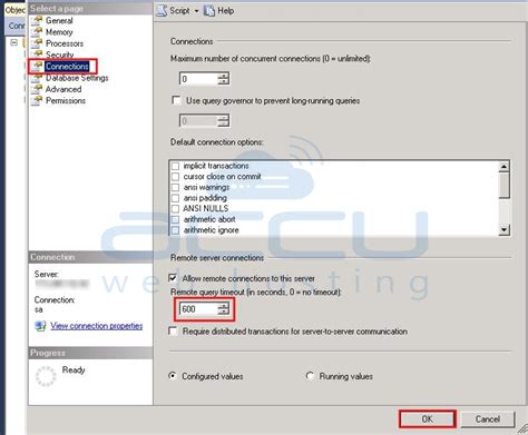 Connection timeout connection string.  If you need to increase the wait time on your Commands...
