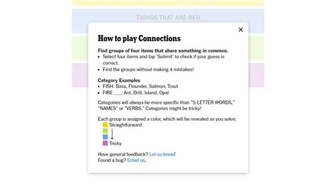 Connections companion nyt. Calum Heath. By New York Times Games. Nov. 1, 2023. Good morning, dear connectors. Welcome to today’s Connections forum, where you can give and receive puzzle — and emotional — support. Be ... 