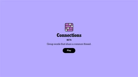 Jan 22, 2024 · Connections can be played on both web browsers and mobile devices and require players to group four words that share something in common. Tweet may have been deleted. Each puzzle features 16 words ... 