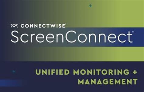 Connectwise screenconnect. Manage desktops, mobile devices, and more on demand with ConnectWise ScreenConnect™ Support. Try It Free. Full, attended remote control capabilities that allow technicians to deliver direct and fast service to customers, anytime and anywhere, right from their device. 