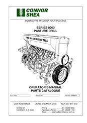 Conner shea coulter drill operators manual. - God and life student workbook answers.