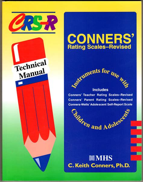 Conners rating scales revised technical manual. - Ama guide impairment 6th edition copy.