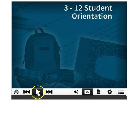 Connexus Student Orientation Home Page