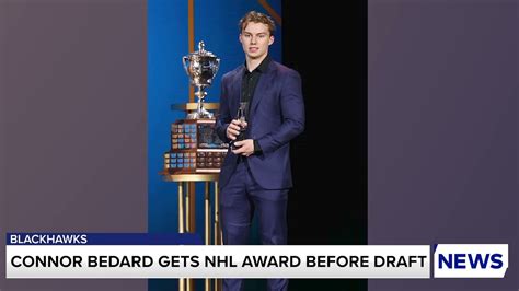 Connor Bedard gets one more award before NHL Draft