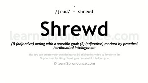 Connotation of word shrewd - English Language Learners Stack …