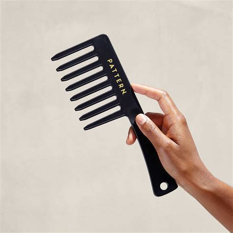 Conquer Tangles with the Revolutionary Metal Wide Tooth Comb