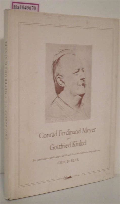 Conrad ferdinand meyer und gottfried kinkel. - Borsa valori di trieste: attualità e prospettive..