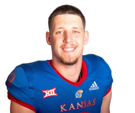 Kansas: 3 Hawley was a scholarship football player for the University of Kansas. ... Conrad Hawley: 6 ft 5 in (1.96 m) 209 lb (95 kg) So: Kansas* Raymore, MO: F: 24. 
