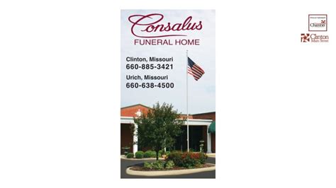 Welcome to Consalus Funeral Home Clinton, Missouri . IM