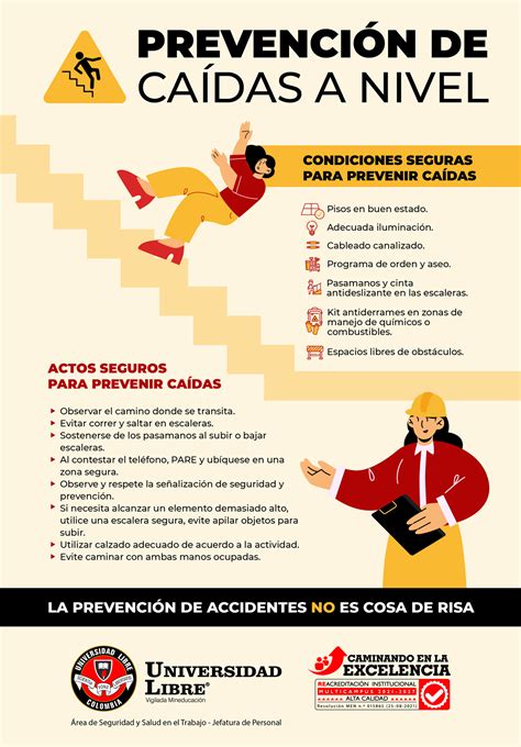 Consejos para prevencion de accidentes
