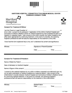 Consent Forms hartfordhospital.org Hartford Hospital Hartford, CT