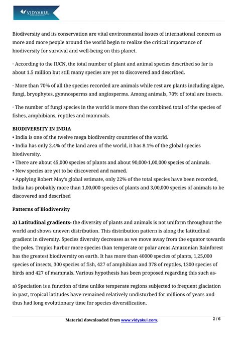 Conservation biology pdf notes