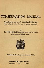 Conservation manual a handbook for the use of archeological officers and others entrusted with the c. - Dodge grand caravan 2003 owners manual.