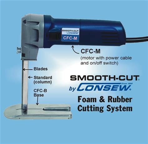 Consew Foam & Rubber Cutter - 12" (CFC12) for sale …