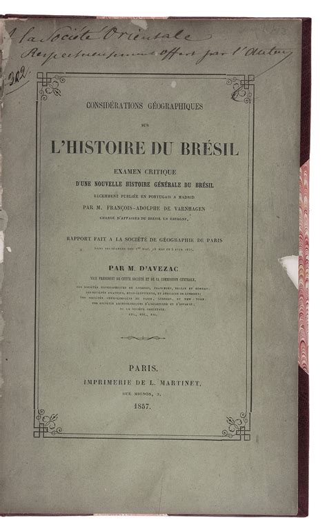 Considérations géographiques sur l'histoire du brésil. - Nec3 practical guide to the engineering contract.