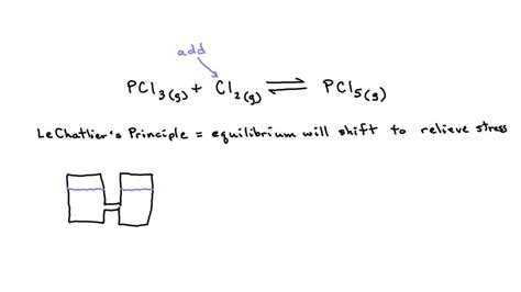 Consider the system at equilibrium: PCl3(g) + Cl2(g) arrow PCl5(g ...