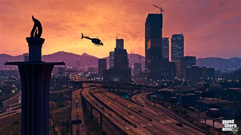 Considered as one of the best video games of the last decade , GTA V takes us back to Los Santos, the setting for the misadventures of CJ in the legendary GTA San Andreas .