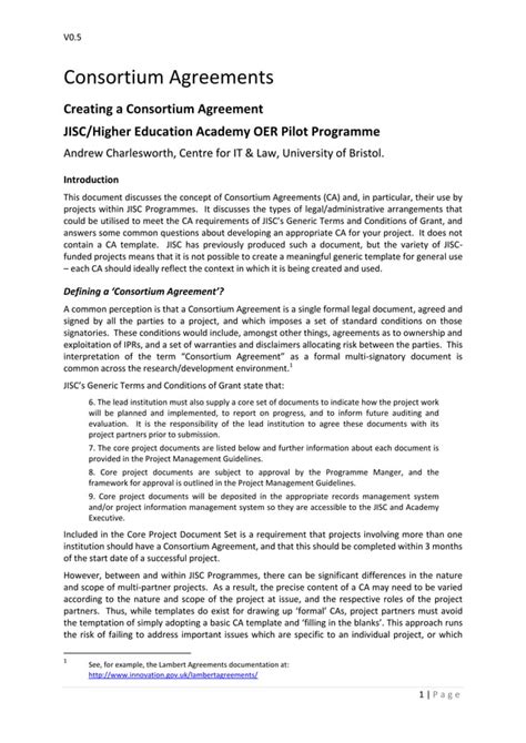 Annotated Grant Agreement . 6. Additional provisions: Horizon 2020 budget flexibility Classified information Technology readiness levels (TRL) – where a topic description refers to TRL, these definitions apply. Members of consortium are required to conclude a consortium agreement, in principle prior to the signature of the grant agreement. 7.. 