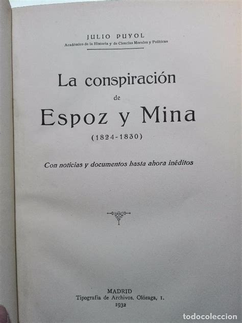 Conspiración de espoz y mina (1824 1830). - Cr prima ir 392 service manual.