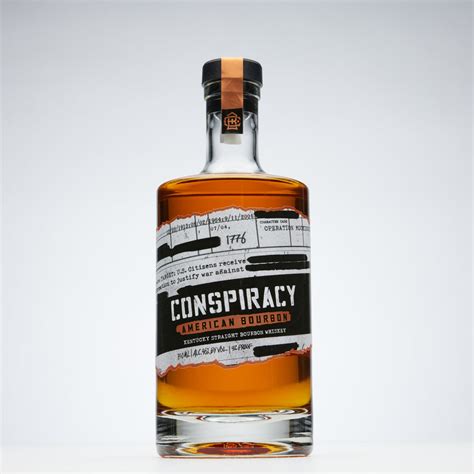 Conspiracy bourbon. Limits of Distillation. The secondary difference between Bourbon whiskey and straight Bourbon whiskey is that there is an 80% ABV (160 proof) concentration limit for the distillation of straight whiskey. A distillation that exceeds this alcohol content removes many of the flavors from the original fermented mash that was used in the ... 
