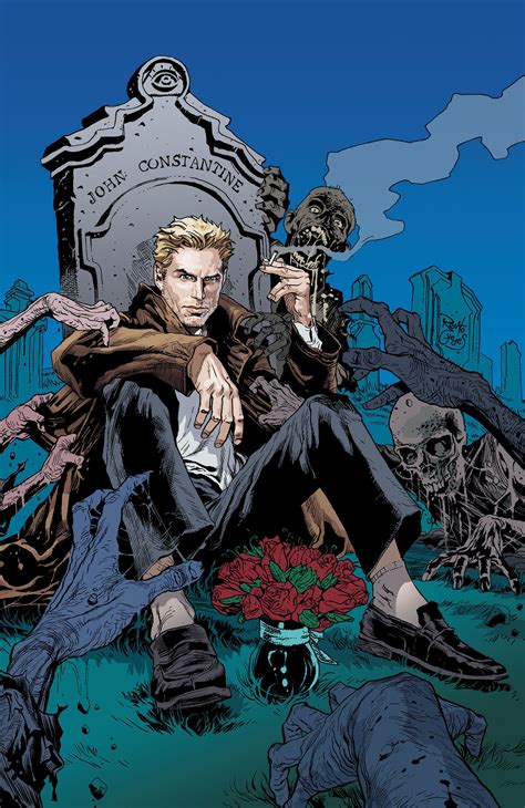Constantine comic. Written by Ming Doyle and James Tynion IV. Art by Vanesa Del Rey and Chris Visions. Cover by Riley Rossmo. Some very, very, very bad news sends John Constantine on a magical bender through the darkened streets of London. This one's gonna hurt in the morning. 32 pages, full color. Rated T+ Cover price $2.99. … 