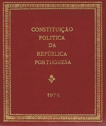Constituição da república portuguesa depois da primeira revisão constitucional. - Contabilidad de costes horngren 12ª edición manual de soluciones.