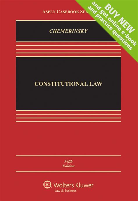 Read Online Constitutional Law Connected Casebook By Erwin Chemerinsky