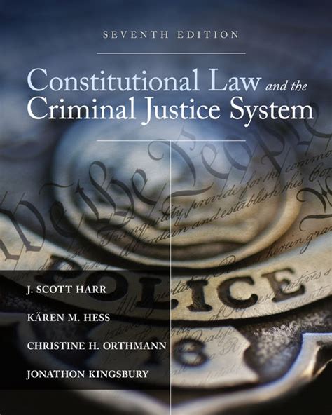 Full Download Constitutional Law And The Criminal Justice System By J Scott Harr