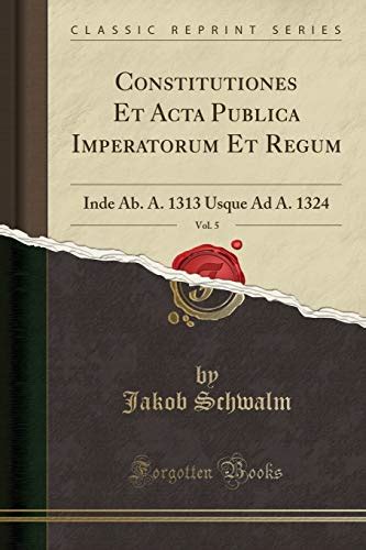 Constitutiones et acta publica imperatorum et regum. - Handbook on data management in information systems.