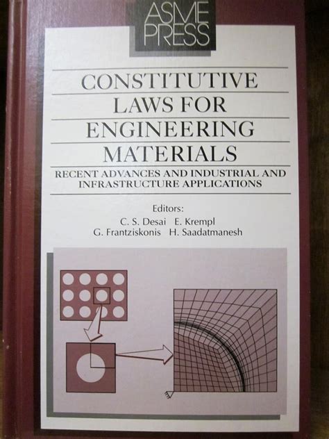 Constitutive Laws For Engineering Materials