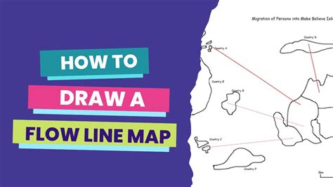 Constructing A Flow Line Map - ConceptDraw