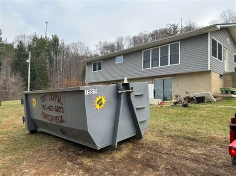 Construction Dumpster in Chillicothe, OH - Hometown Dumpster Rental