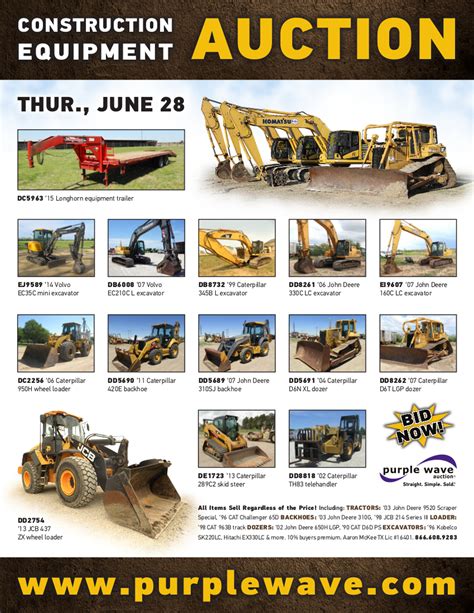 Construction Equipment Auctions in West Roxbury, MA