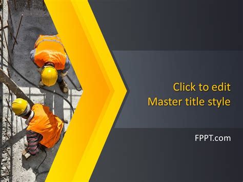 Construction Ppt Template
