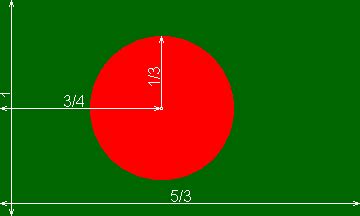 Construction Sheet: Bangladesh - CRW Flags