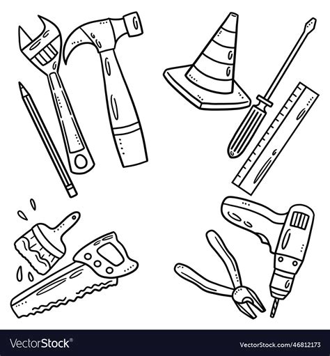 Construction Tools Coloring Pages Coloring Pages
