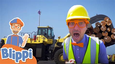 Construction Vehicles for Kids with Blippi The …