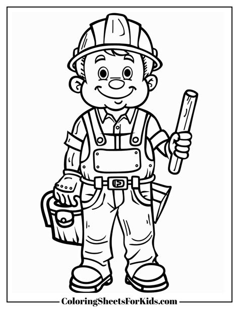 Big Bad Wolf Coloring Page