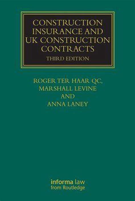 Construction insurance and uk construction contracts construction practice series. - Harbor breeze ceiling fans installation manual.