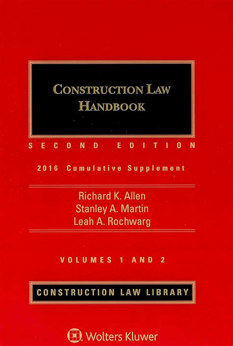 Construction law handbook 2 volume set by richard k allen. - Calculus rogawski solutions manual early transcendentals.