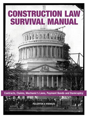 Construction law survival manual by james d fullerton. - Honda izy lawn mower service manual.