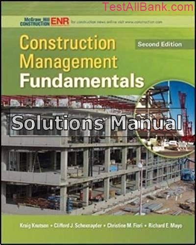 Construction management fundamentals knutson solution manual. - Pokemon liquid crystal complete guide download.