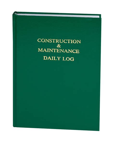 Read Construction  Maintenance Daily Log Pocket Edition 4In X 65In By Safety Meeting Outlines Inc