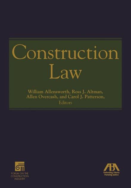 Read Construction Law By William Russell Allensworth