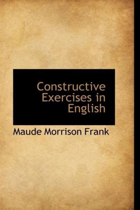 Constructive Exercises In English